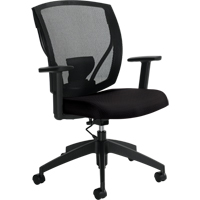 Task Chairs, Fabric, Black, 300 lbs. Capacity Groupe Generik
