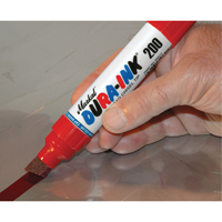 Marqueur Dura-Ink 200, Bleu, Pointe Ciseau Groupe Generik