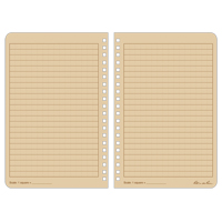 Side-Spiral Notebook, Soft Cover, Tan, 64 Pages, 4-5/8" W x 7" L Groupe Generik