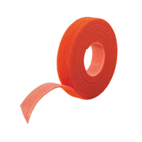 One-Wrap&reg; Cable Management Tape, Hook & Loop, 25 yds x 3/4", Self-Grip, Orange Groupe Generik