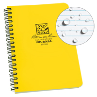 Side-Spiral Notebook, Soft Cover, Yellow, 64 Pages, 4-5/8" W x 7" L Groupe Generik