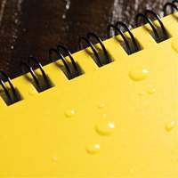 Side-Spiral Notebook, Soft Cover, Yellow, 64 Pages, 4-5/8" W x 7" L Groupe Generik
