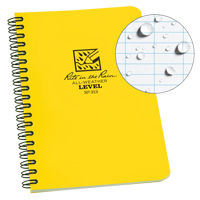 Side-Spiral Notebook, Soft Cover, Yellow, 64 Pages, 4-5/8" W x 7" L Groupe Generik