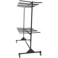 Double-Sided Folding Chair Caddy Groupe Generik