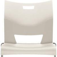 Duet Armless Training Chair, Plastic, 33-1/4" High, 350 lbs. Capacity, White Groupe Generik