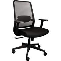 Activ Series Synchro-Tilt Office Chair, Fabric/Mesh, Black, 275 lbs. Capacity Groupe Generik