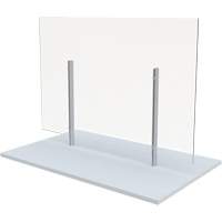 Vitre hygi&eacute;nique sur pied, 36" la x 36" h Groupe Generik