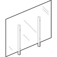 Vitre hygi&eacute;nique, 36" la x 36" h Groupe Generik