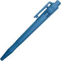 Stylo d&eacute;tectable aux rayons X et par les d&eacute;tecteurs de m&eacute;tal, Bleu, R&eacute;tractable Groupe Generik