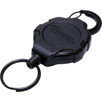 Ratch-It Locking Keychain, Plastic, 48" Cable, Carabiner Attachment Groupe Generik