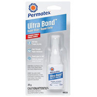 Ultra Bond Fast Drying Super Glue Adhesive, 20 g, Bottle, Clear Groupe Generik