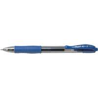 Stylo &agrave; encre gel G2, Bleu, 0,7 mm, R&eacute;tractable Groupe Generik