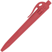Stylo &agrave; bille d&eacute;tectable avec agrafe, Rouge, 1 mm, R&eacute;tractable Groupe Generik