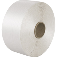 Bonded Cord Strapping, Polyester Cord, 1/4" W x 7800' L, Manual Grade Groupe Generik