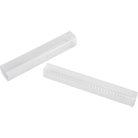 Quadropack PVC Packaging Tube, 1/2" Dia./7-7/8" W X 4-3/4" L Groupe Generik