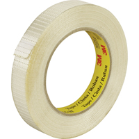 Scotch&reg; Bi-Directional Filament Tape 8959, 5.7 mils Thick, 19 mm (3/4") x 50 m (164')  Groupe Generik
