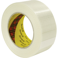 Scotch&reg; Bi-Directional Filament Tape 8959, 5.7 mils Thick, 50 mm (2") x 50 m (164')  Groupe Generik