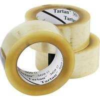 Tartan 369 Box Sealing Tape, Acrylic Adhesive, 1.6 mils, 48 mm (1-22/25") x 132 m (432') Groupe Generik