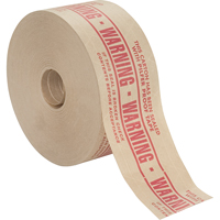 Pre-Printed Gummed Tapes, 72 mm (2-4/5") x 137 m (449.475'), Kraft Groupe Generik