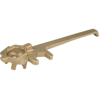 Cl&eacute;s &agrave; obturateur de luxe, Ouverture de 1-1/4", Poign&eacute;e 9", Alliage de laiton anti&eacute;tincelles Groupe Generik