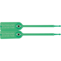 Gemini&reg; Tote Seals, 7-1/4", Plastic, Pull-Through Groupe Generik