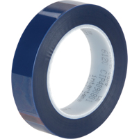 Ruban de masquage haute temp&eacute;rature, 25,4 mm (1") x 66 m (216'), Bleu Groupe Generik