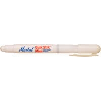 Mini marqueur de peinture Quik Stik, B&acirc;ton plein, Blanc Groupe Generik