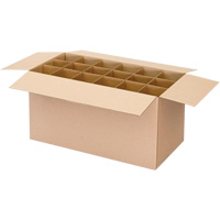 Boîte d'exp&eacute;dition pour cannettes a&eacute;rosols, 12-1/4" lo x 9-3/16" la x 10-5/16" h, ondulations C Groupe Generik
