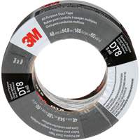 Ruban adh&eacute;sif tout usage DT8, 8 mils, Noir, 48 mm (2") x 55 m (180') Groupe Generik