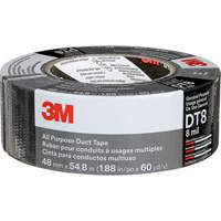 Ruban adh&eacute;sif tout usage DT8, 8 mils, Noir, 48 mm (2") x 55 m (180') Groupe Generik