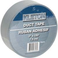 Utility Grade Duct Tape, 7.5 mils, Silver, 50 mm (2") x 55 m (180') Groupe Generik