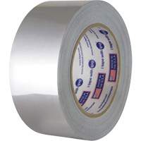 Silver Aluminum Foil Tape, 3 mils Thick, 25.4 mm (1") x 54.86 m (180') Groupe Generik