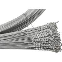 Baling Wire, Galvanized, 13-1/2' L, 13 ga. Groupe Generik