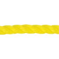 1/2" Braided Yellow Rope, Polypropylene, 335' Groupe Generik