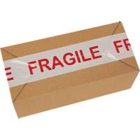 Ruban d'emballage Fragile, Adh&eacute;sif Thermofusible, 2 mils, 48 mm (2") x 100 m (328') Groupe Generik