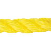 Braided Yellow Rope, Polypropylene, 300' Groupe Generik