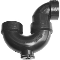 Siphon-P avec joint &agrave; colle &agrave; solvant et regard de nettoyage Groupe Generik