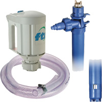 Trousse de pompe pour baril PFM-40 avec moteur M3V, Polypropyl&egrave;ne/PVDF/Acier inoxydable Groupe Generik