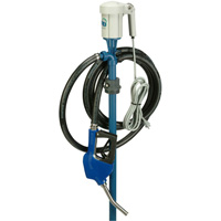 Trousse de pompe pour baril EFP-40 avec moteur S1 avec accessoires pour fluide d&eacute;chappement diesel (DEF), Polypropyl&egrave;ne/Acier inoxydable Groupe Generik