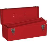 Tool Box, 7-1/8" D x 19" W x 7-1/2" H, Red Groupe Generik