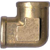 Forged 90° Elbow Pipe Fitting, FPT, Brass, 1/2" Groupe Generik