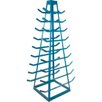 Support pour tuyaux, Horizontal, 9 Niveaux, 18" la x 40" p x 84" h, 1800 lb Cap. Groupe Generik