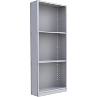 Interlok Shelving Unit, Steel, Boltless, 800 lbs. Capacity, 36" W x 88" H x 24" D Groupe Generik