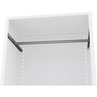 Support pour barre de suspension de rayonnage enclenchable Interlok Groupe Generik