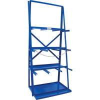 R&acirc;telier de rangement pour barre, Vertical, 3 Niveaux, 36" la x 24" p x 84" h, 3000 lb Cap. Groupe Generik