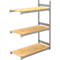 Étagère-classeur de grande largeur, Acier, 3 Tablettes, 42" la x 18" p x 60" h, Ensemble Ajout RN140 | Groupe Generik
