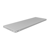 Tablette &agrave; corni&egrave;re perfor&eacute;e, Acier galvanis&eacute;, 48" la x 12" p Groupe Generik