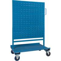 Support combin&eacute; bac/panneau perfor&eacute;, &agrave; deux c&ocirc;t&eacute;s, 38" la x 24-1/2" p x 55" h Groupe Generik