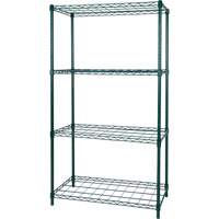 Rayonnage &agrave; tablette pour s&eacute;chage, 4 Tablettes, 36" la x 63" h x 18" p Groupe Generik