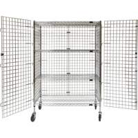 Chariot de s&eacute;curit&eacute;, Chrom&eacute;, 48" x 69" x 24", Capacit&eacute; 500 lb Groupe Generik